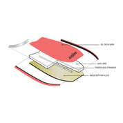 OCEAN EARTH Razor 衝浪趴板 - 藍