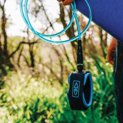 OCEAN EARTH Diamond Flex Regular 9' 長板衝浪腳繩(腳踝) - 珊瑚橘