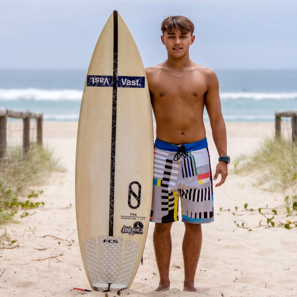 VAST 金系列機能衝浪褲 數位幾何