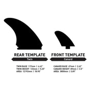 FIREWIRE Stu Kenson Twinzer Fin Set 衝浪板舵