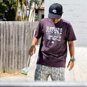 VAST Nature 翻玩短袖上衣 - 藍莓紫