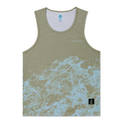 VAST 浪花背心 - 卡其