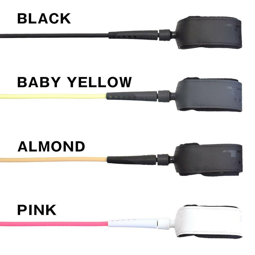 日本 TOOLS 5☆ Leash Fish Tail 6ft x 7mm 衝浪腳繩