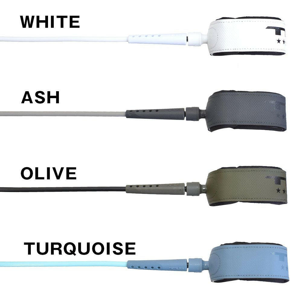 日本 TOOLS 5☆ Leash Fish Tail 6ft x 7mm 衝浪腳繩