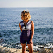 Saint Jacques 3mm Victoire 女半身無袖短褲衝浪防寒衣