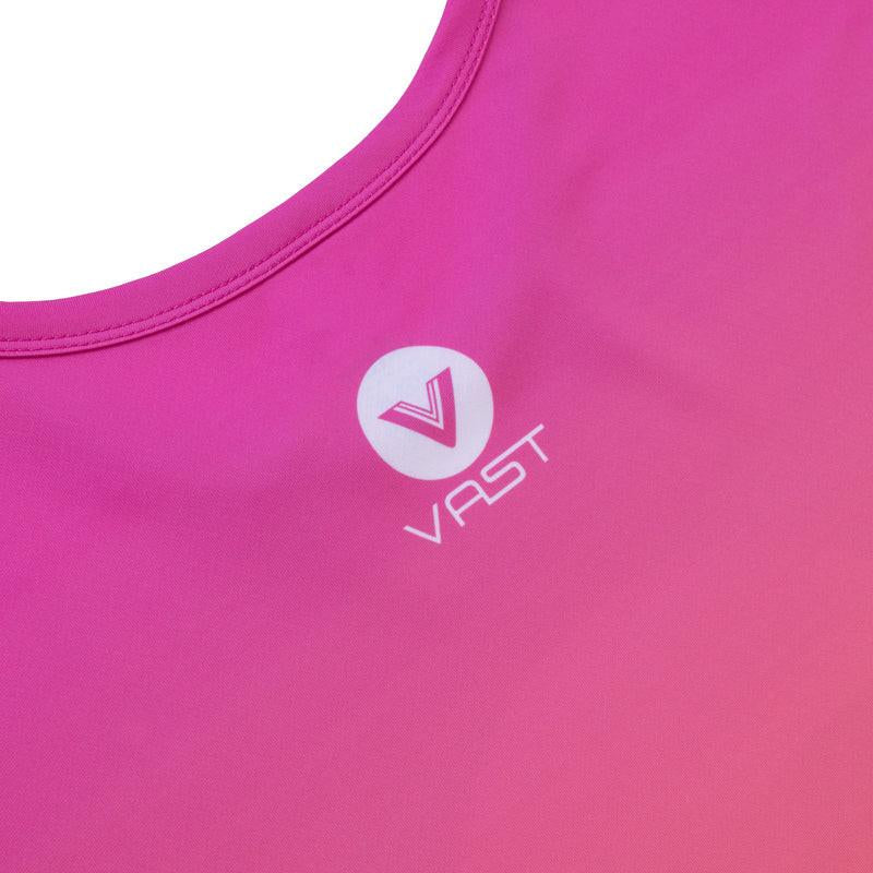 VAST 桃紅渲染 防曬機能衝浪T Shirt