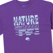 VAST Nature 翻玩短袖上衣 - 藍莓紫