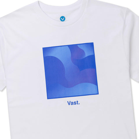 VAST Lava Lamp 熔岩燈短袖上衣 - 白色