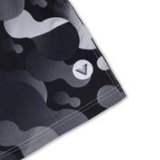 VAST 熔岩燈 綁繩海灘褲 - 黑