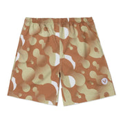 VAST VAST 熔岩燈 綁繩海灘褲 - 卡其