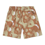 VAST VAST 熔岩燈 綁繩海灘褲 - 卡其