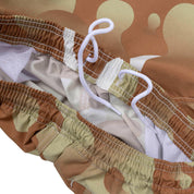 VAST VAST 熔岩燈 綁繩海灘褲 - 卡其