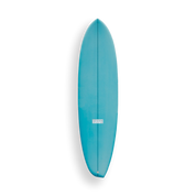 Almond Beyond and Back asymmetrical surfboard model front