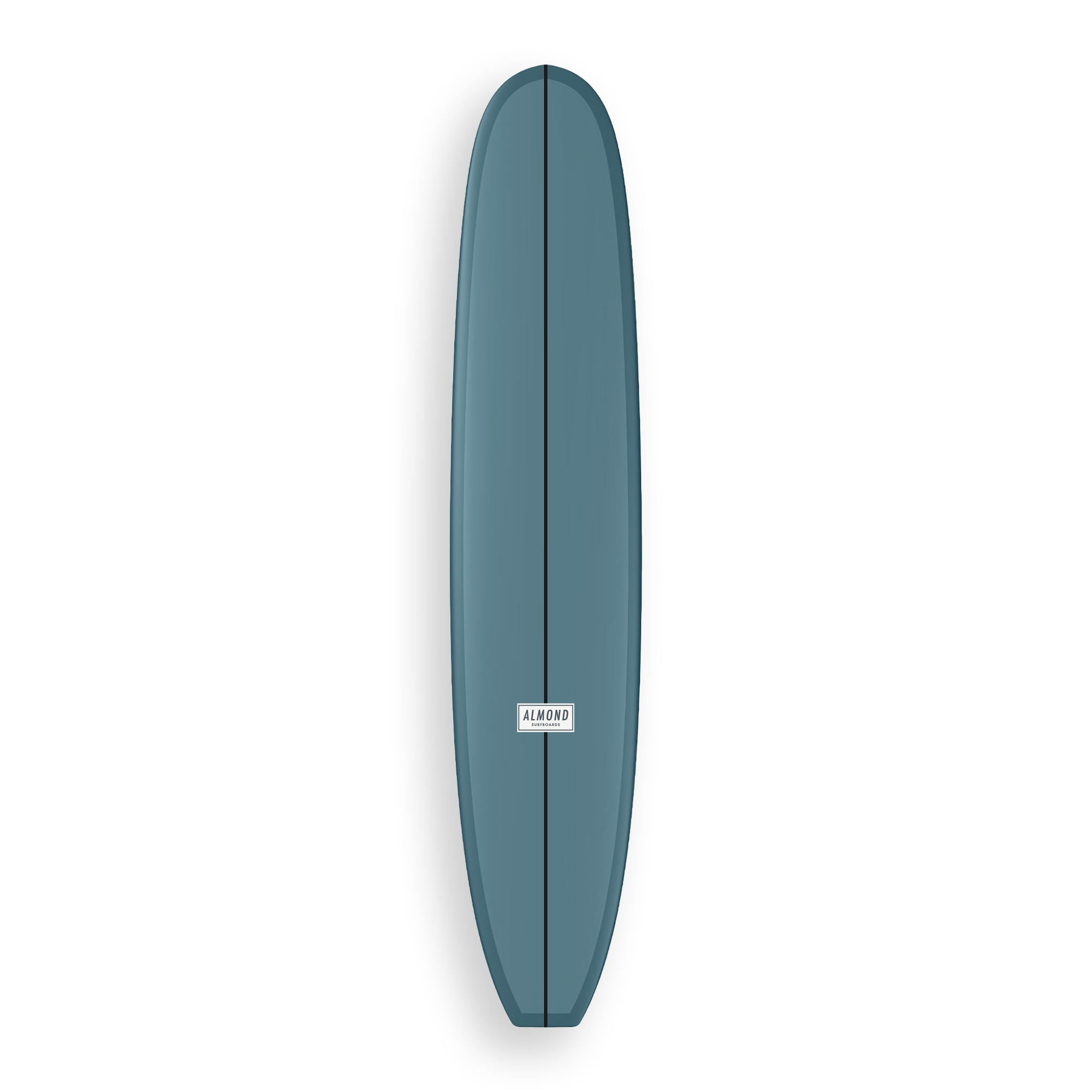 Almond Lumberjack 9'6 寶藍色 longboard noserider 衝浪板正面