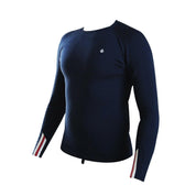 Saint Jacques 2mm Noe 男半身長袖衝浪防寒衣 - 深藍