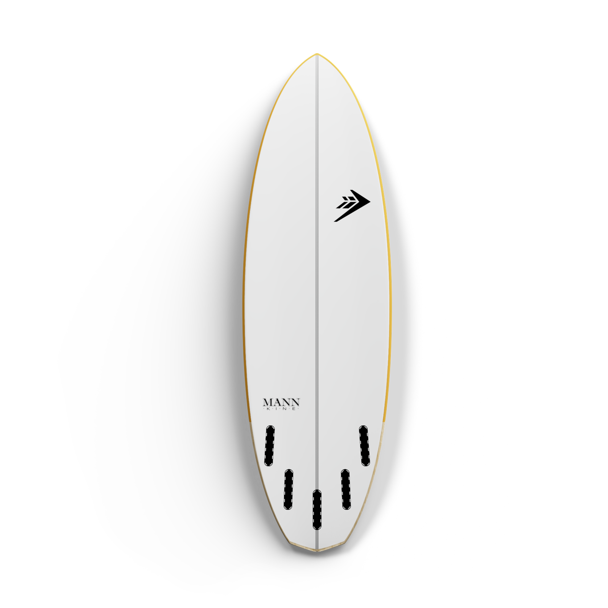 FIREWIRE Spun Honey Helium 黃色衝浪板 板尾