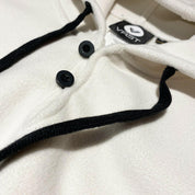 VAST 保暖連帽長袖大學T 米白