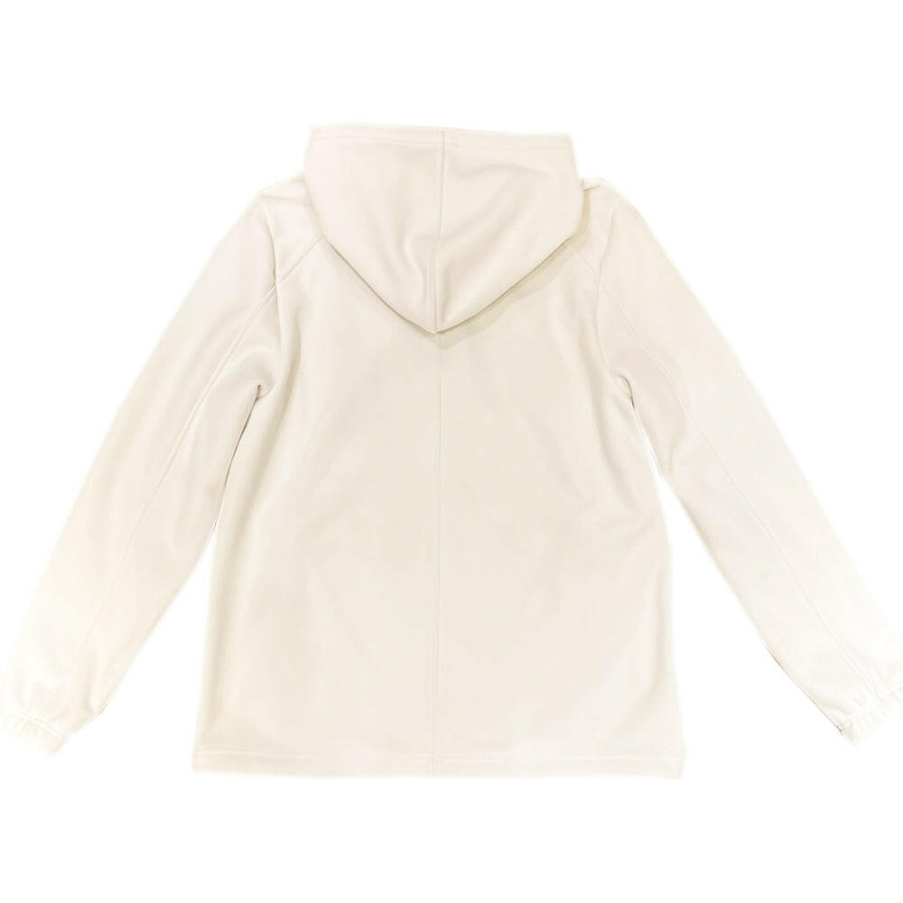 VAST 保暖連帽長袖大學T 米白