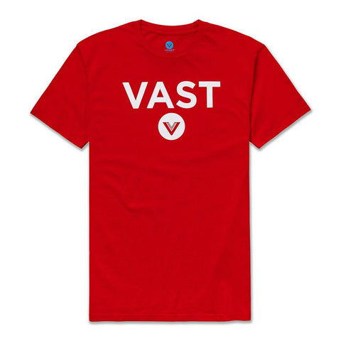 Vast Logo Tee - Red 短袖T恤