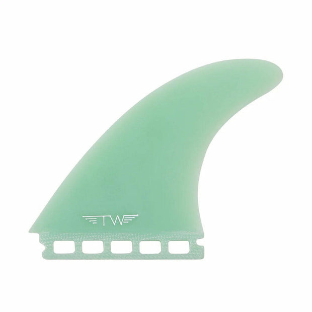 CAPTAIN FIN Tyler Warren 5 Fin Glass (Single Tab) Teal 衝浪短板舵