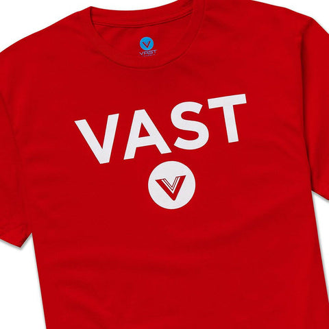 Vast Logo Tee - Red 短袖T恤