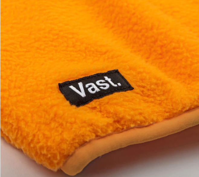 VAST 暖橘絨毛保暖外套