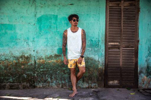 Vast Slice of Life Retro Classic Boardshorts 復古短版衝浪褲