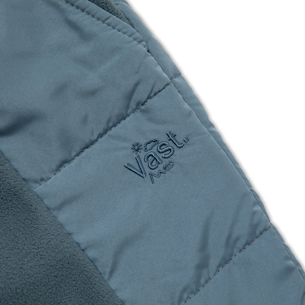 Vast  Rip Fleece Sweatpants - Steel Blue 棉質長褲