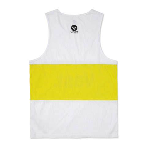 Vast Color Block Tank - Lime Multi