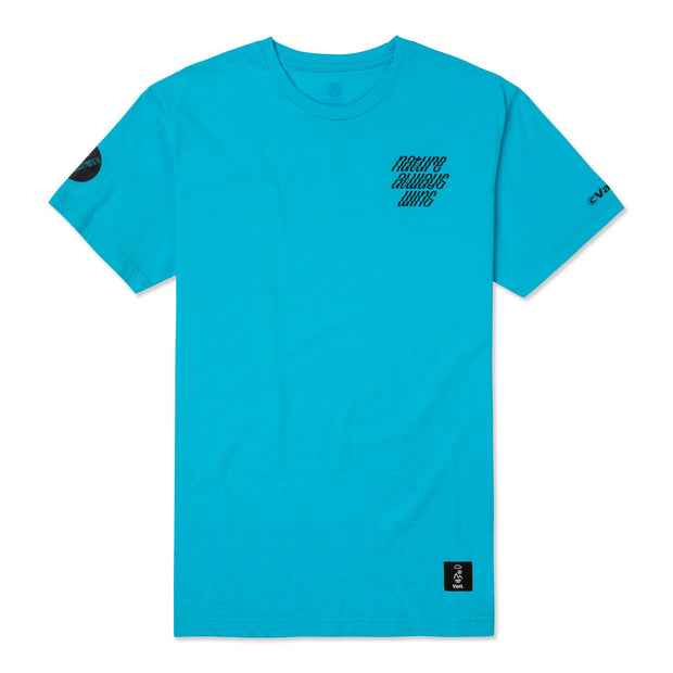 Vast x CJ Dunn Archive Tee - Aqua