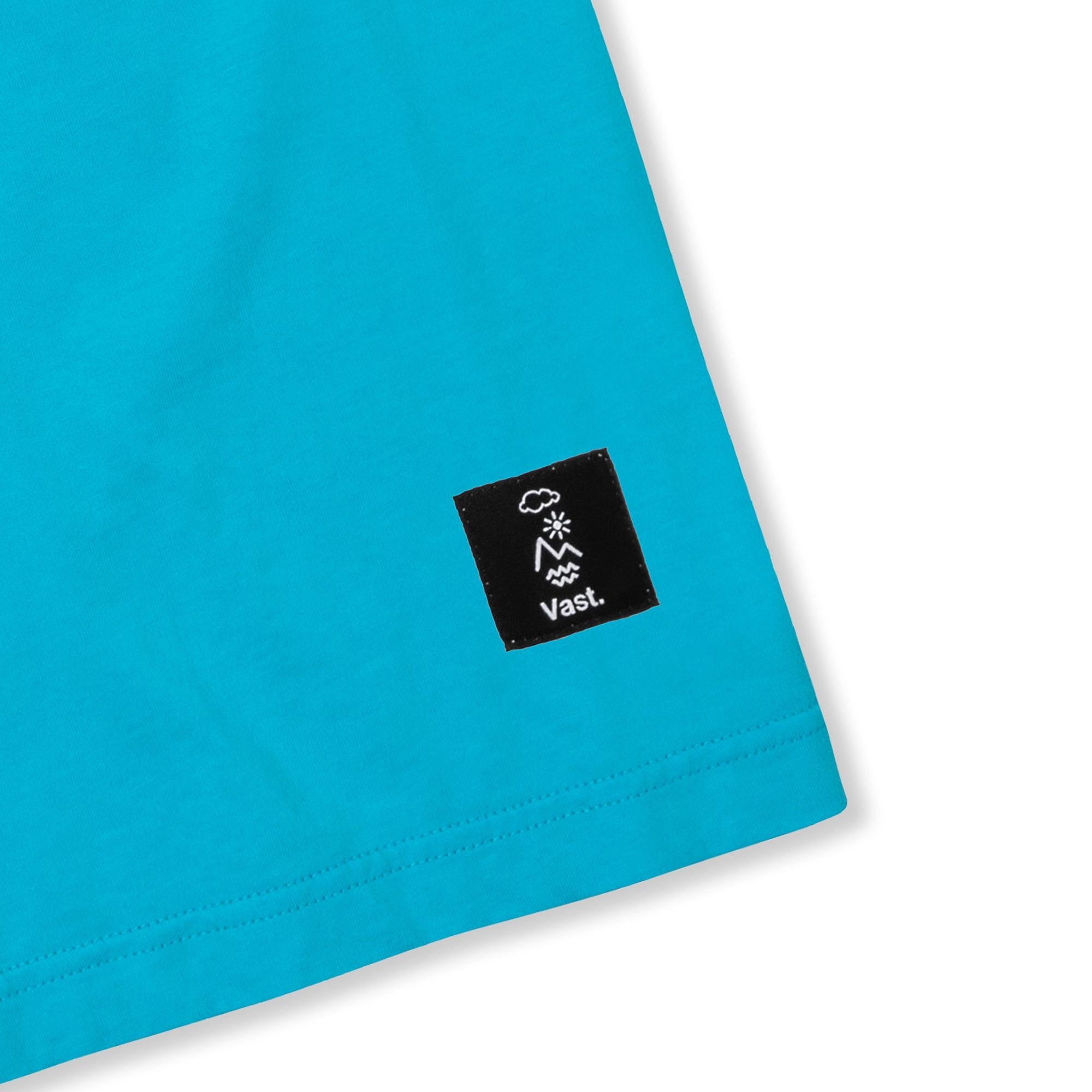 Vast x CJ Dunn Archive Tee - Aqua