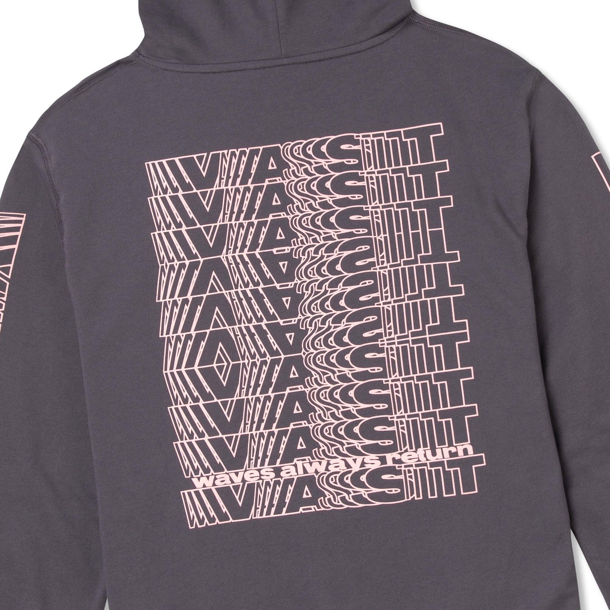 VAST x CJ Dunn 聯名連帽長袖大學T 黑色