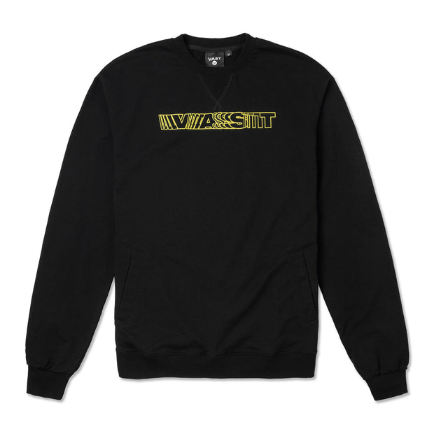 Vast x CJ Dunn Liquid Crewneck - Black