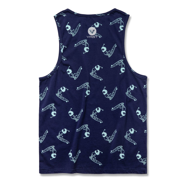 Vast Yogi Tank - Blueberry 背心