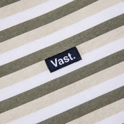Vast Three Quarter Stripe Tee 全棉七分袖上衣