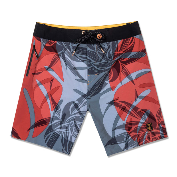Vast Jungle Leaves Copper Series Boardshorts 機能衝浪褲