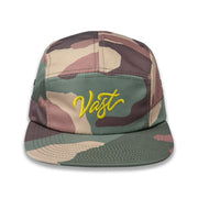 Vast Camo 5 Panel Hat