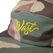 Vast Camo 5 Panel Hat