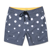 VAST Polka Dots 復古短版衝浪褲，適合水上運動和戶外穿搭