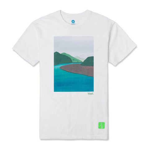 VAST River Tee - White 短袖T恤