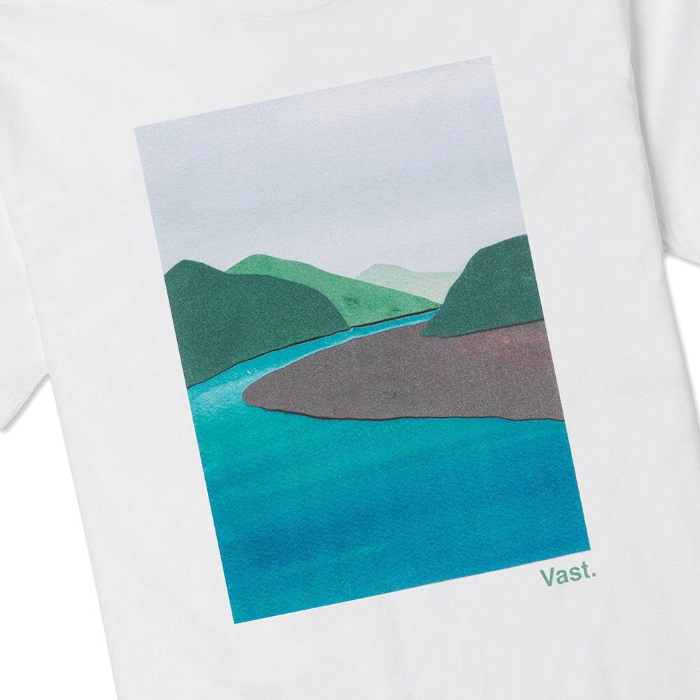 VAST River Tee - White 短袖上衣