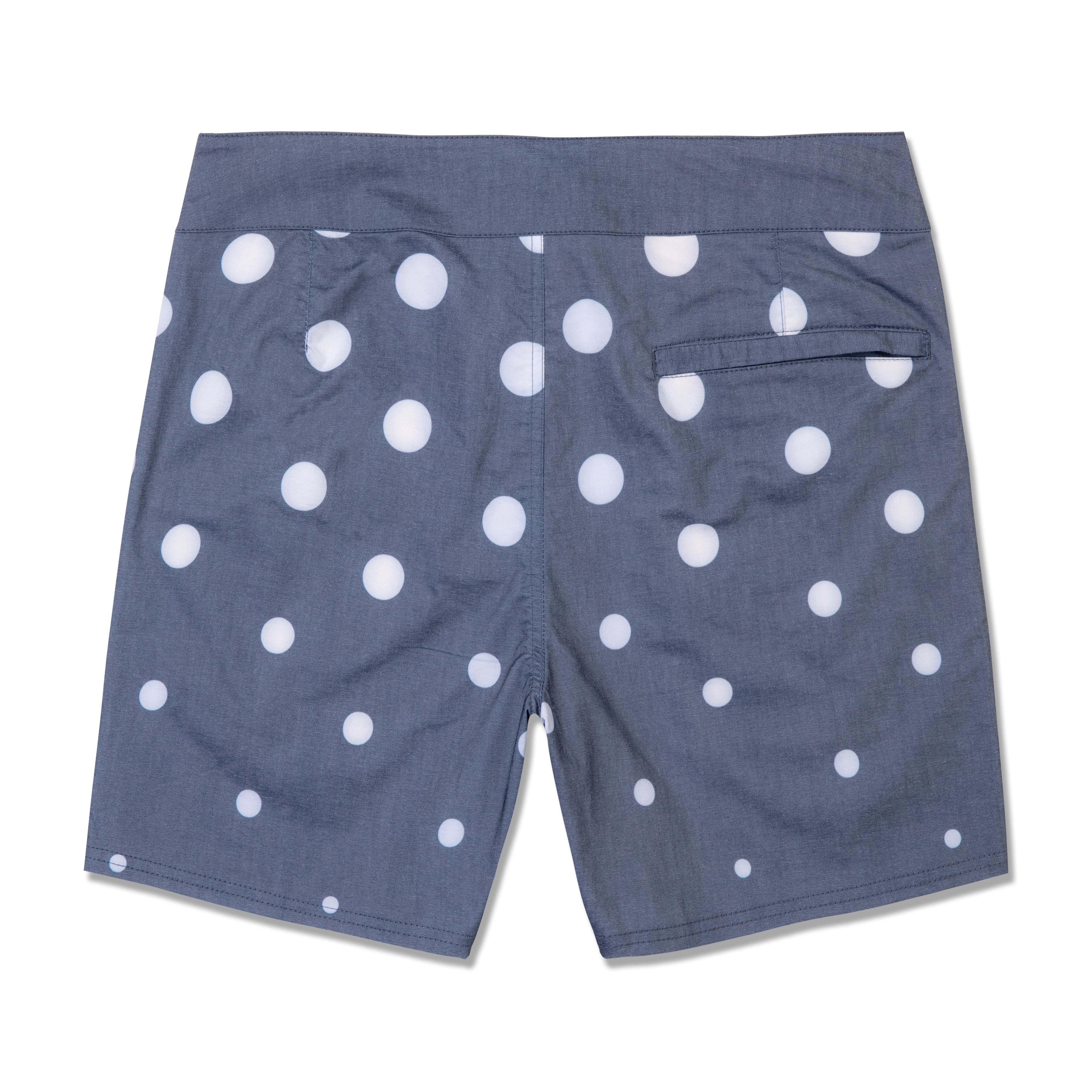 VAST Polka Dots 復古短版衝浪褲，適合水上運動和戶外穿搭