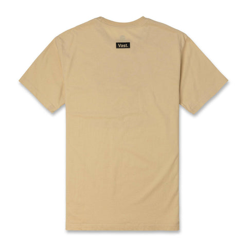 VAST River Tee - Tan  短袖T恤