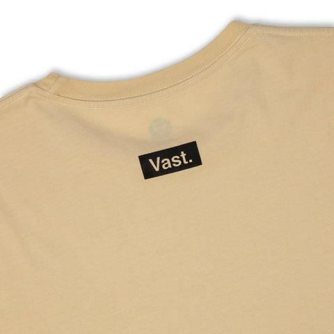 VAST River Tee - Tan  短袖T恤