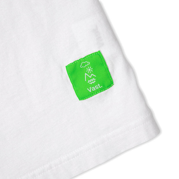 Vast Sunrise Tee - White