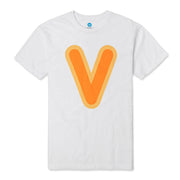Vast Bubble "V" Tee - White