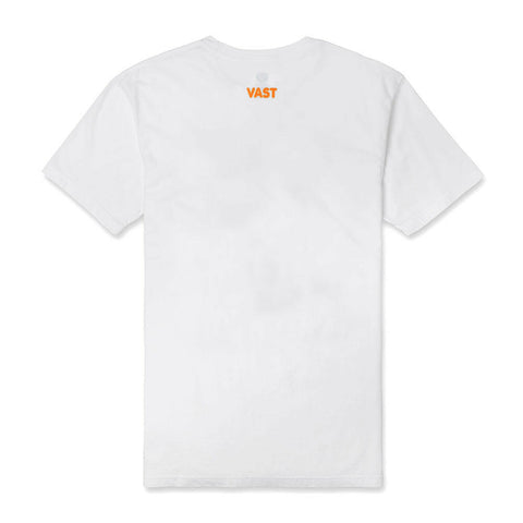 VAST Bubble "V" Tee - White  短袖T恤