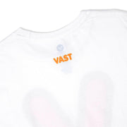 Vast Bubble "V" Tee - White
