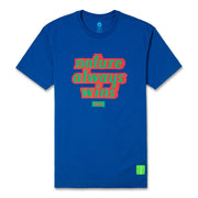 VAST N.A.W Block Tee - Blue 短袖T恤