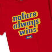 VAST N.A.W Block Tee - Red 短袖T恤